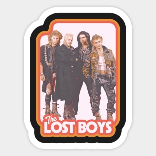 The Lost Boys Retro Fade Sticker